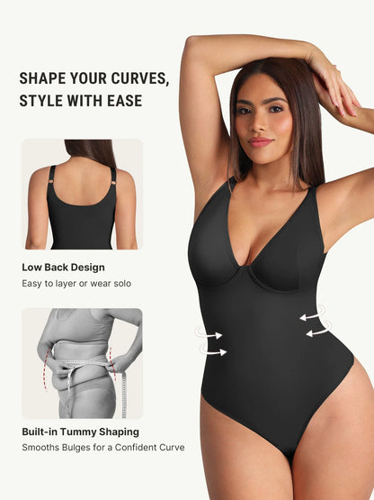 Lumoro Women's SlimFit Bodysuit