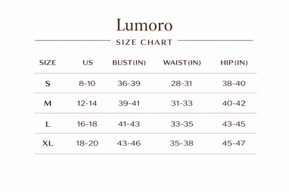 Lumoro Women's SlimFit Bodysuit
